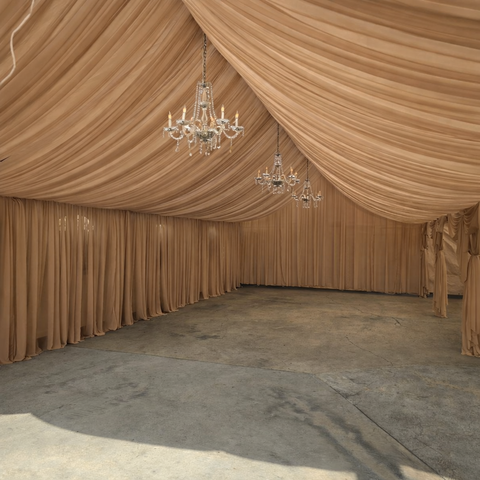 20x20 Tent  Draping
