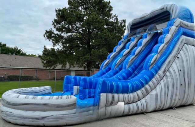 22' DUAL  LN WATER SLIDE #87