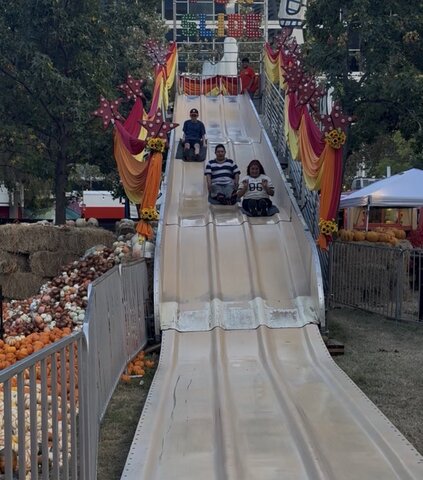 Drape 240ft Custom Slide