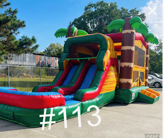 Tropical bounce house combos #113