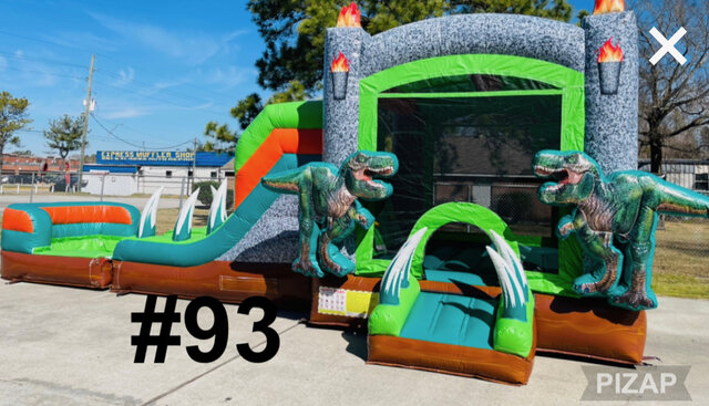 Dinosaur Bounce House Combo #93