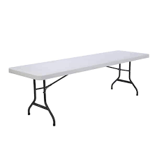 8ft Rectangular table 