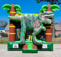 Dinosaur Bounce House #122