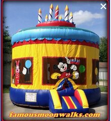Mikey Mouse Cake Bounce House #52