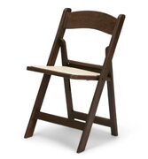 Brow Resin Folding Chair