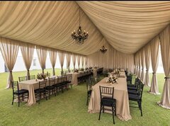 20x30 Tent Draping  48 Guest