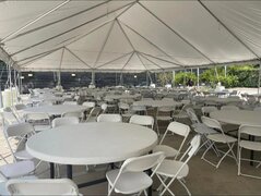 40x40 Tent Package 136 Guest