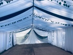 TENT DRAPING