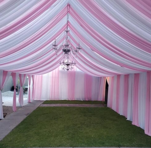 20x30 Tent Draping  48 Guest