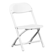 CHILD/ KID SIZE folding chair - white