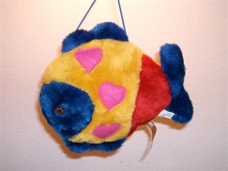 Frankie the plush fish