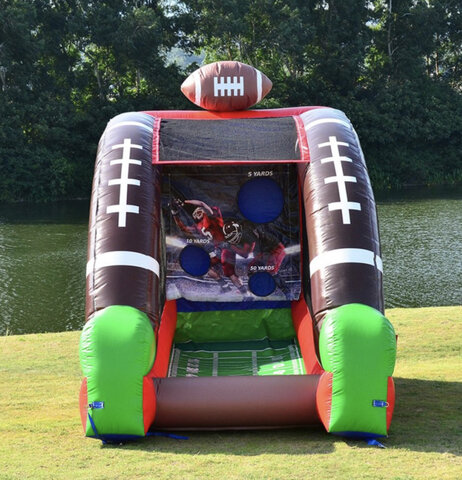 Football inflatable Game rental from Fun Bounces Rental in Shorewood, IL 60404