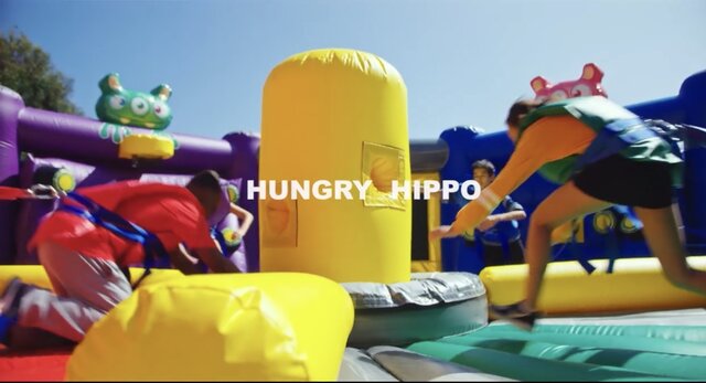 Hungry hippo rental game from fun bounces rental in Shorewood, IL
