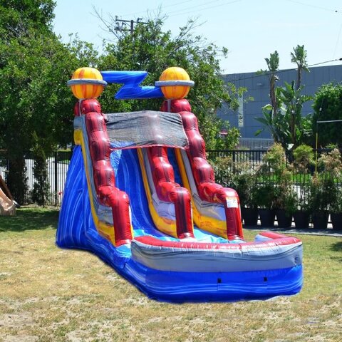 15ft Planet Z Water Rentals, Fun Bounces Rental, Shorewood, IL 