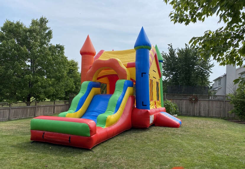 colorful, Bounce house Combo Rentals, Yorkville, IL 
