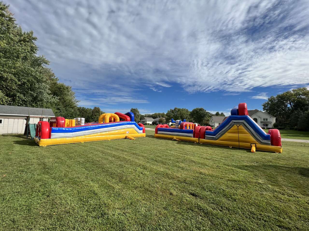 obstacles courses, from Fun Bounces Rental in Homer Glen, IL 60441