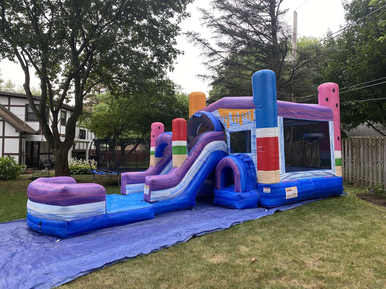 Ice popsicle Bounce house rentals, Joliet IL 