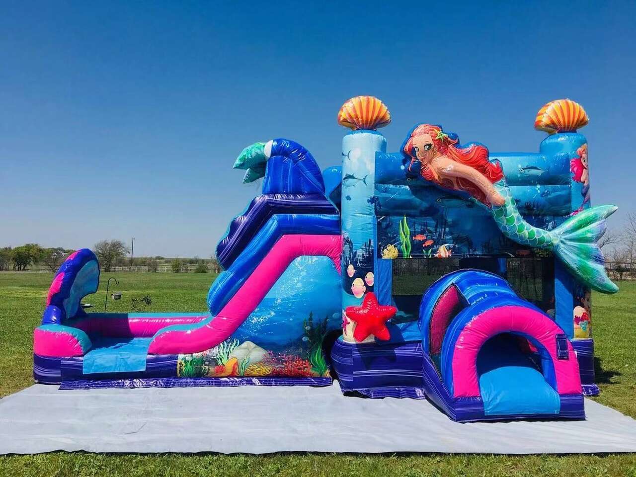 Mermaid Bounce House Rental, Joliet, IL 