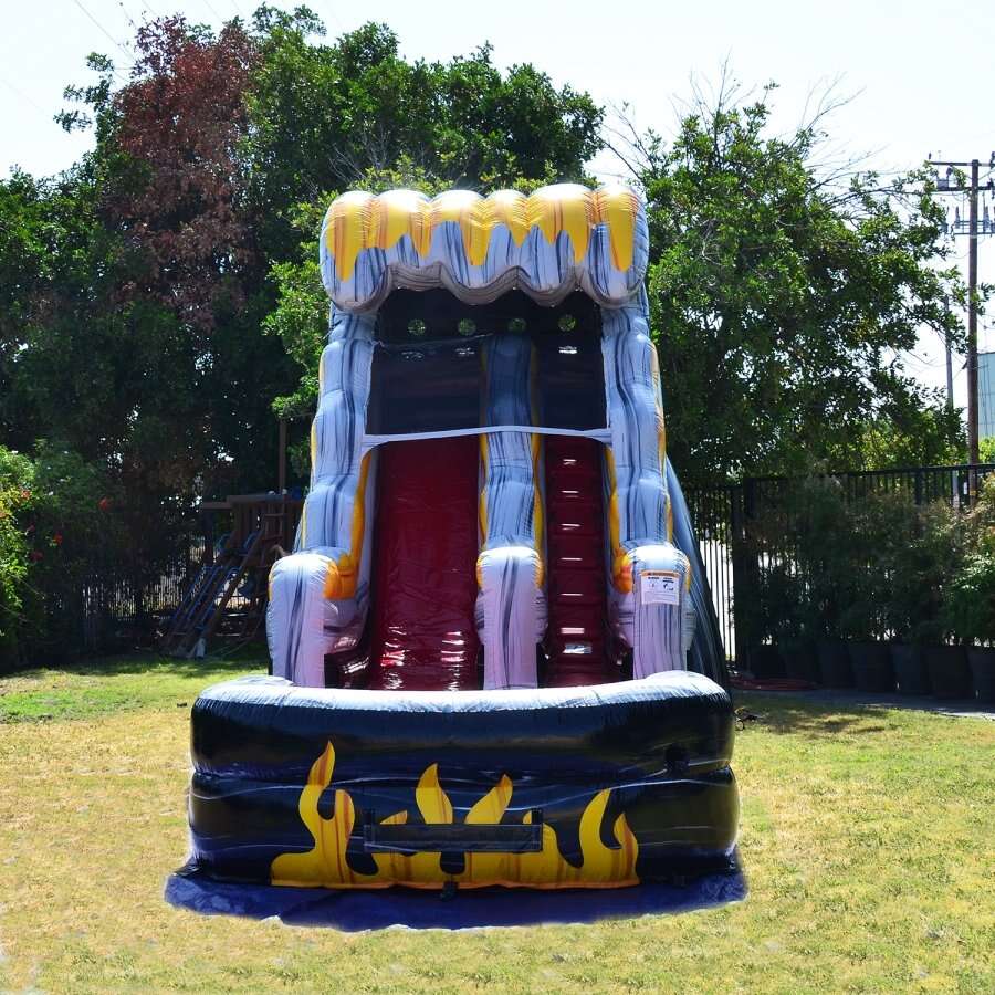 15ft Flame Water Slide Rentals, Romeoville, IL