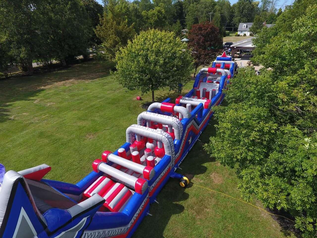 obstacle course rentals by Fun Bounces Rental in Downers Grove IL 60516