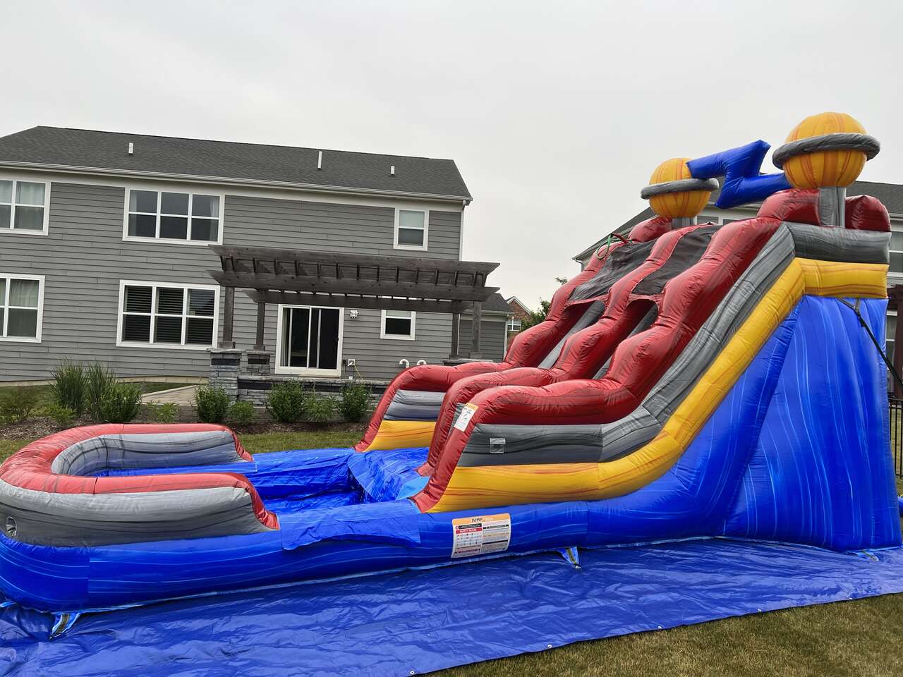 water slide rentals by fun bounces rental in Downers Grove Il,  60515