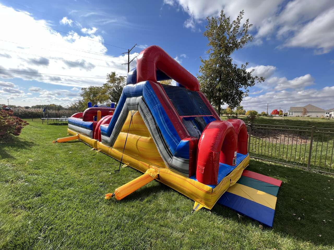 rent an obstacle course by Fun Bounces Rental in Dwight Il 60420