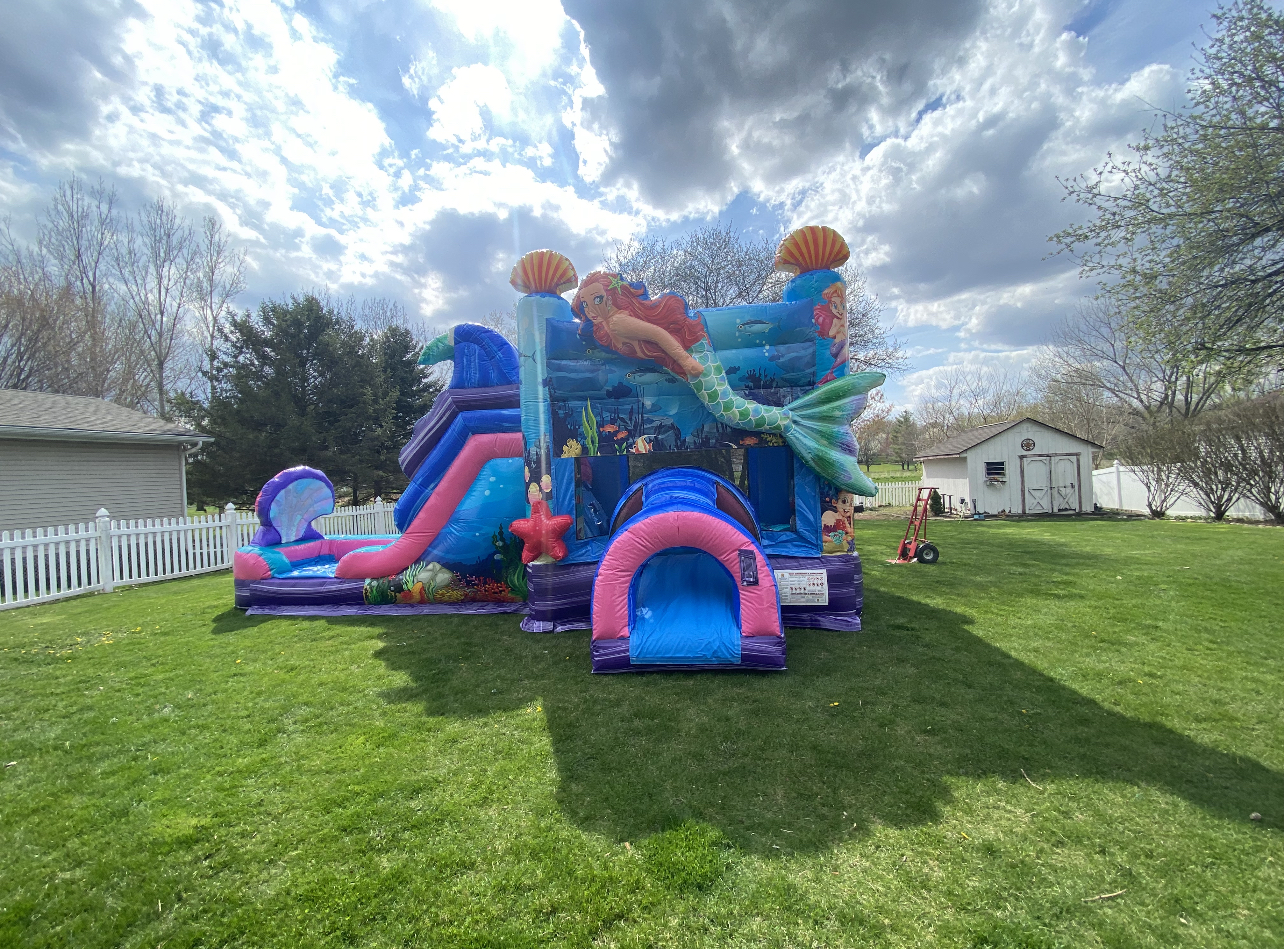 Mermaid Bounce House Rental, Naperville, IL 