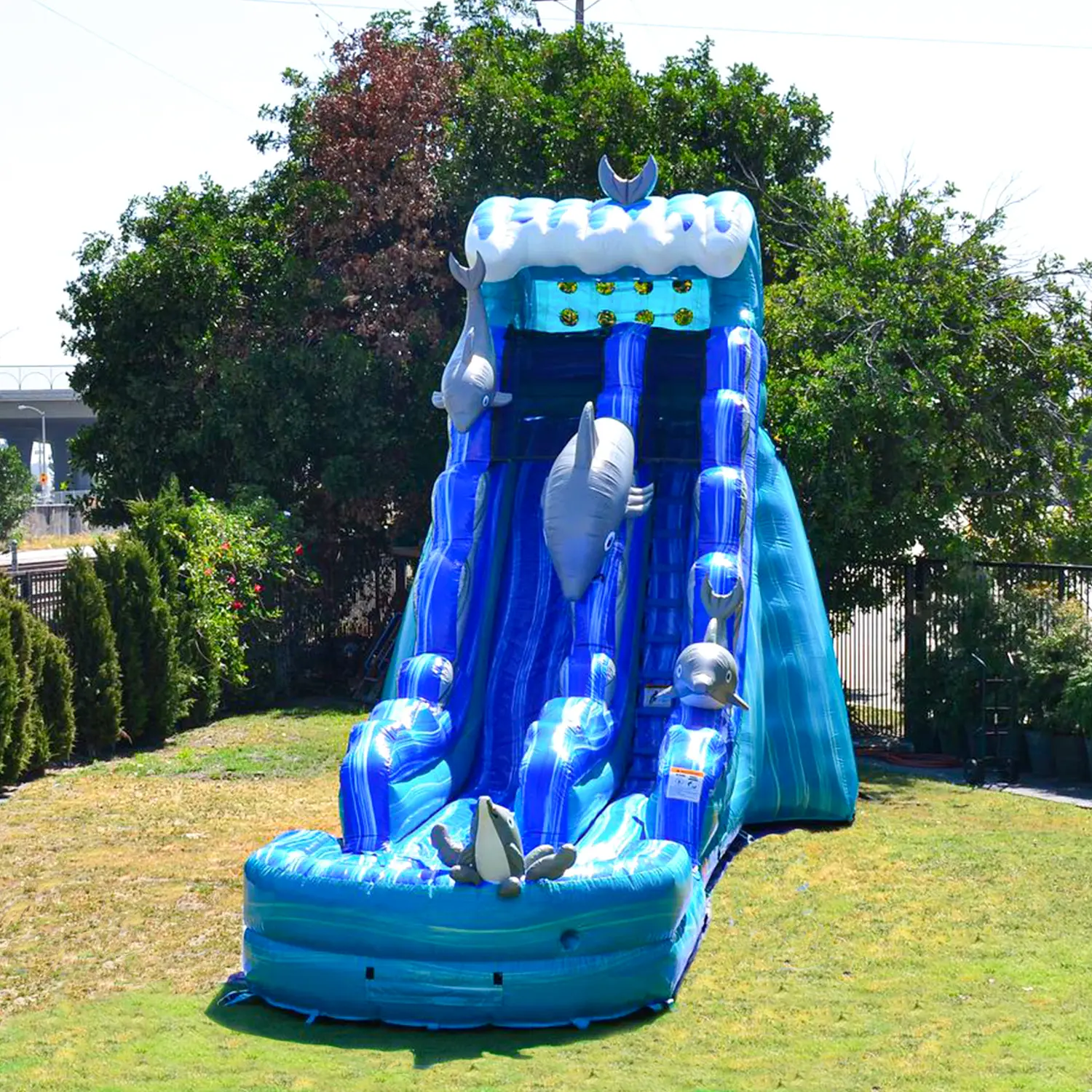 19ft Dolphin Water Slide Rentals, Mokena,IL 19ft Dolphin Water Slide Rentals, Mokena,IL