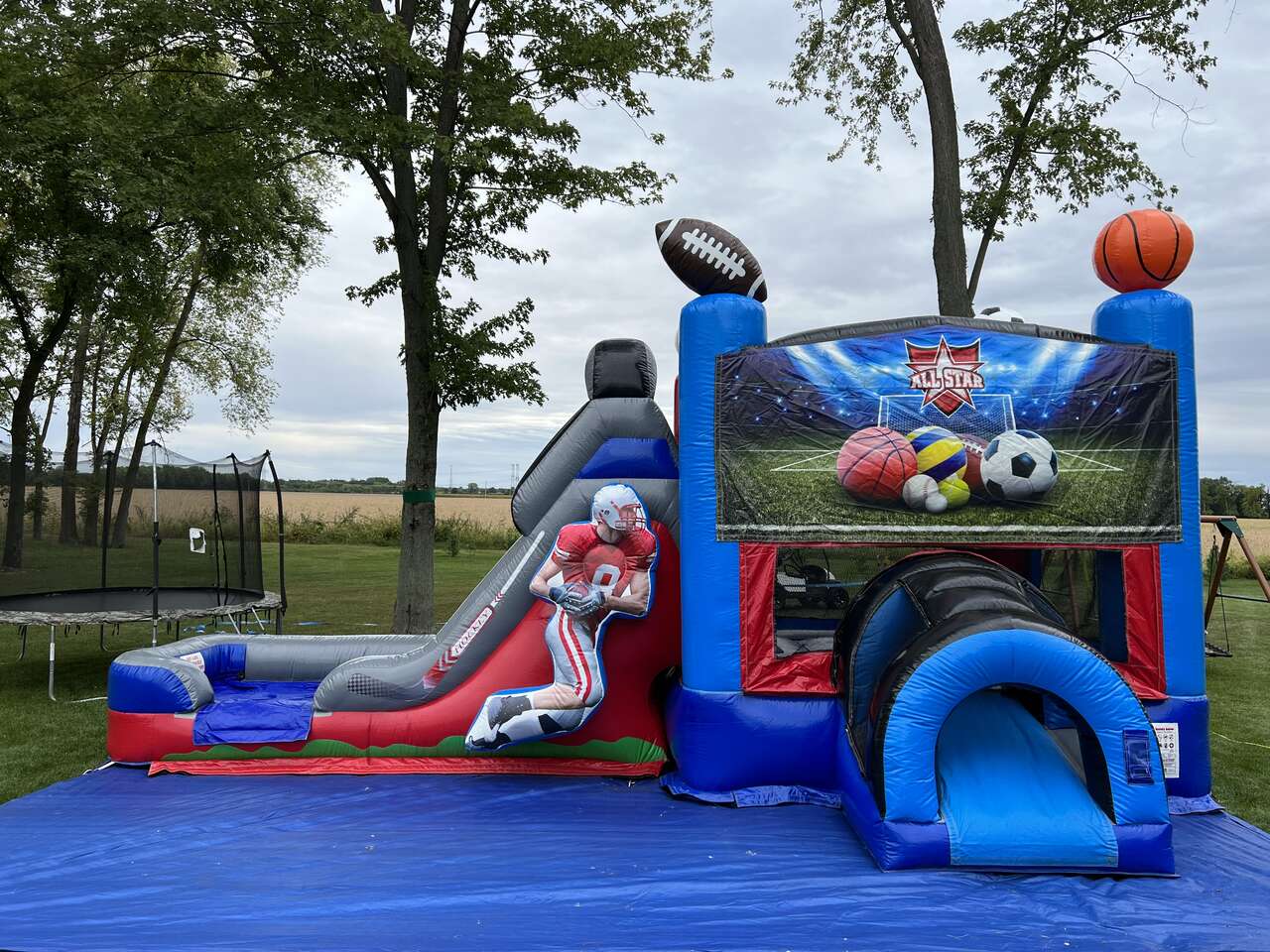 Wet/dry bounce house rentals, Fun Bounces Rental, Montgomery, IL 60512