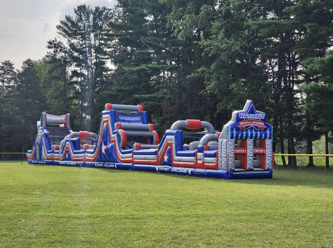 obstacles courses, from Fun Bounces Rental in Lemont, IL 60439