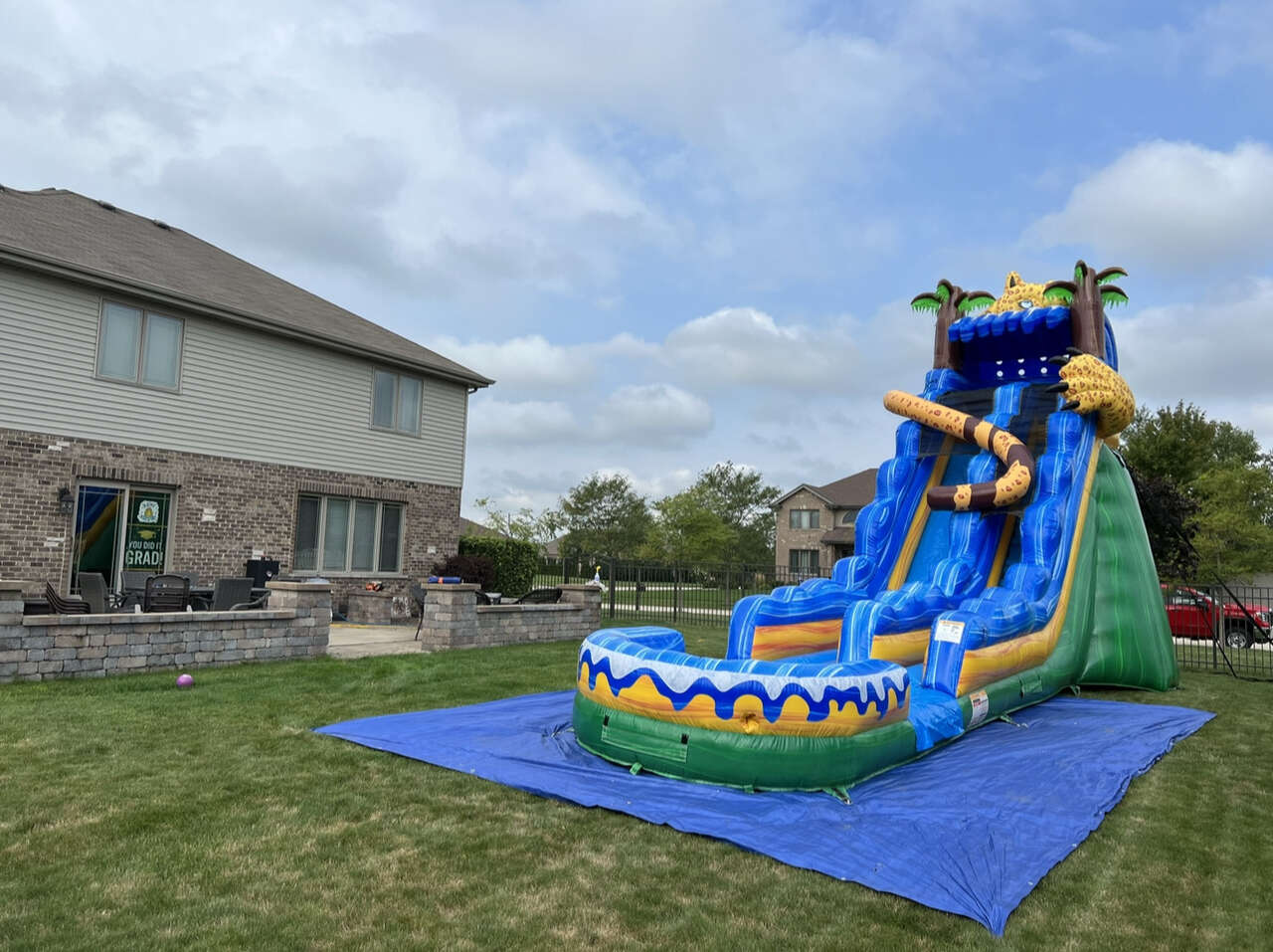 water slide rentals by Fun Bounces Rental in Orland Park IL 60462