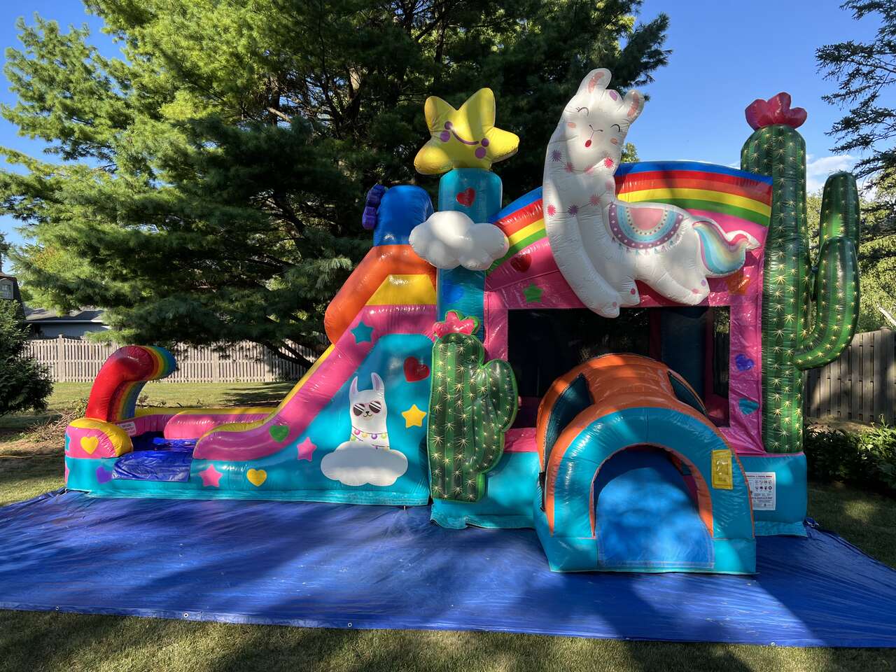 Best Water Slide and bounce house rentals in town by Fun Bounces Rental in Plano, IL 60545