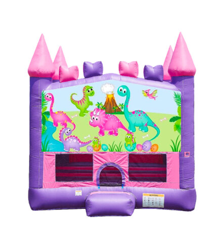 Princess Tiara Dinosaurs  Bounce House