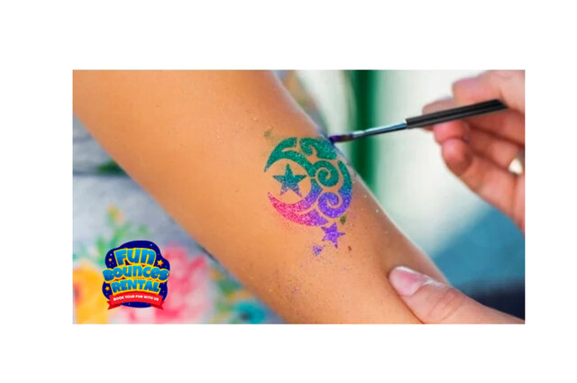 Glitter Tattoos – Fun Activity for Kids Parties