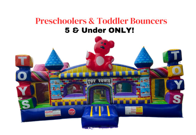 Toy Town Playground Bounce House 