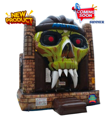 Skull  Bounce house 