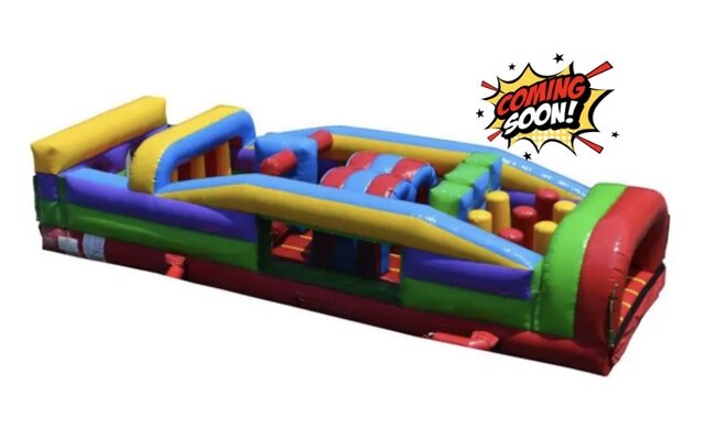 30ft Retro 7 lement Obstacle Course 