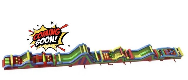 180ft Retro Obstacle Course 