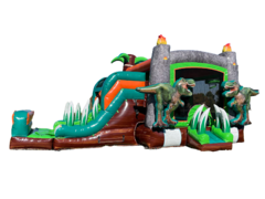 Dino Wet Bounce House Combo 