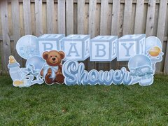 Baby Shower Yard Card 