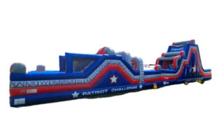 65ft Patriot Challenge Obstacle Course 