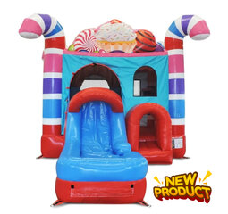Candy Land Bounce House Combo 