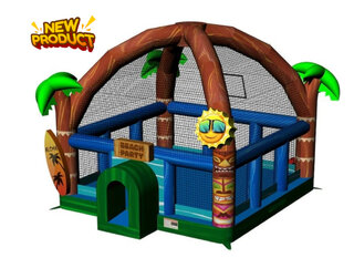 Beach Party Dome Bounce House 