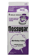 Cotton Candy Birthday Cake Flavor Flossugar 