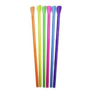 Snow cone Straws 25 QTY