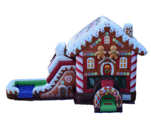 Ginger Breads Bounce House Combo 