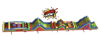 130ft Retro Obstacle Course 