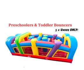 20ft Colorful  PreSchooler Obstacle Course 