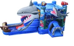 Shark Bounce House Combo