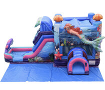 Mermaid Bounce House Combo 